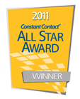 2011 Constant Contact All Star Award